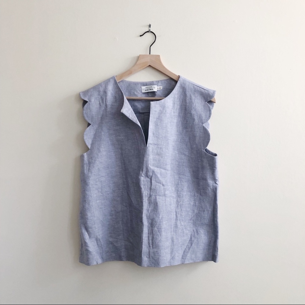 Scalloped & Other Stories Blouse